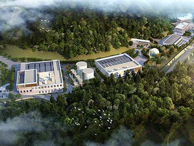 Проект предварительной обработки кухонных отходов Jingzishan в Ханчжоу, провинция Чжэцзян, Китай