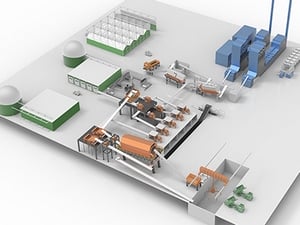 Система переработки и утилизации отходов
